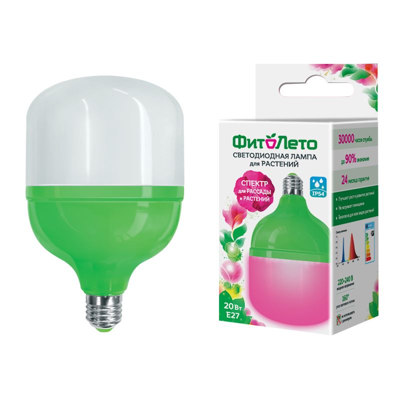 LED-M80-20W/SPSB/E27/FR PLS55GR