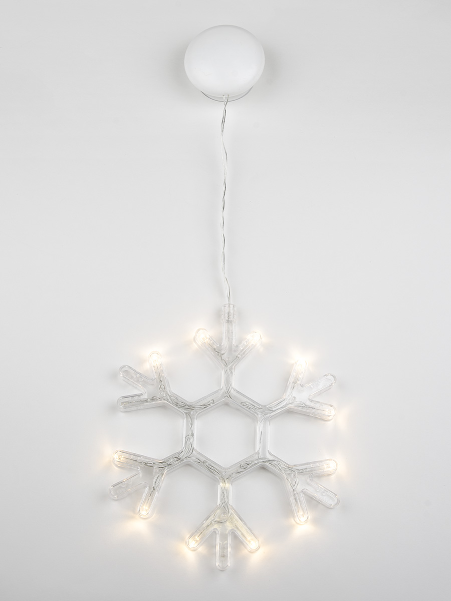 ULD-H1819-012/STA/3AAA WARM WHITE IP20 SNOWFLAKE